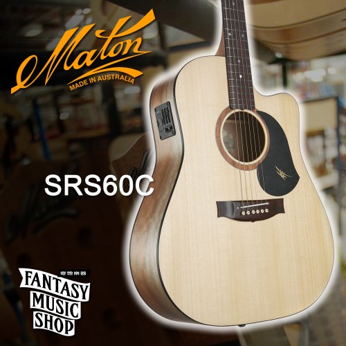 Maton SRS60C 澳洲製全單板民謠吉他