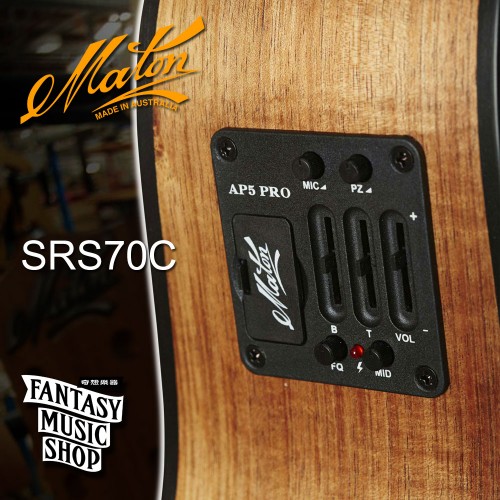 Maton SRS70C 澳洲製全單板民謠吉他
