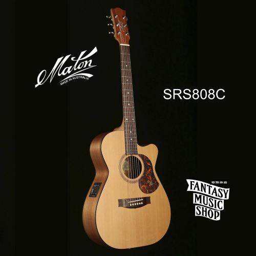 Maton SRS808C 缺角版 澳洲製全單板手工民謠吉他