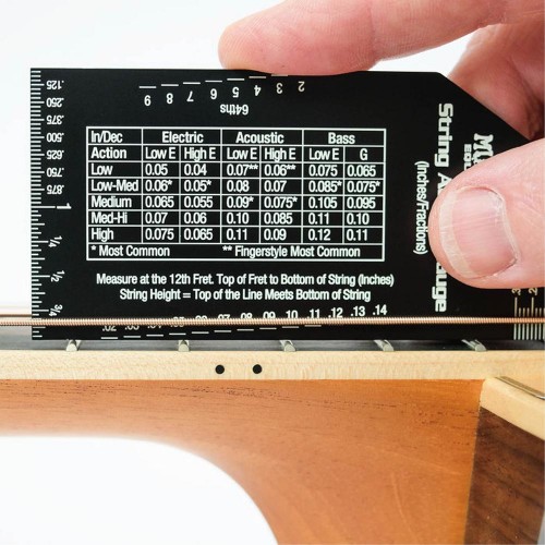 專利精密弦距尺 弦距卡 | MusicNomad MN602 
