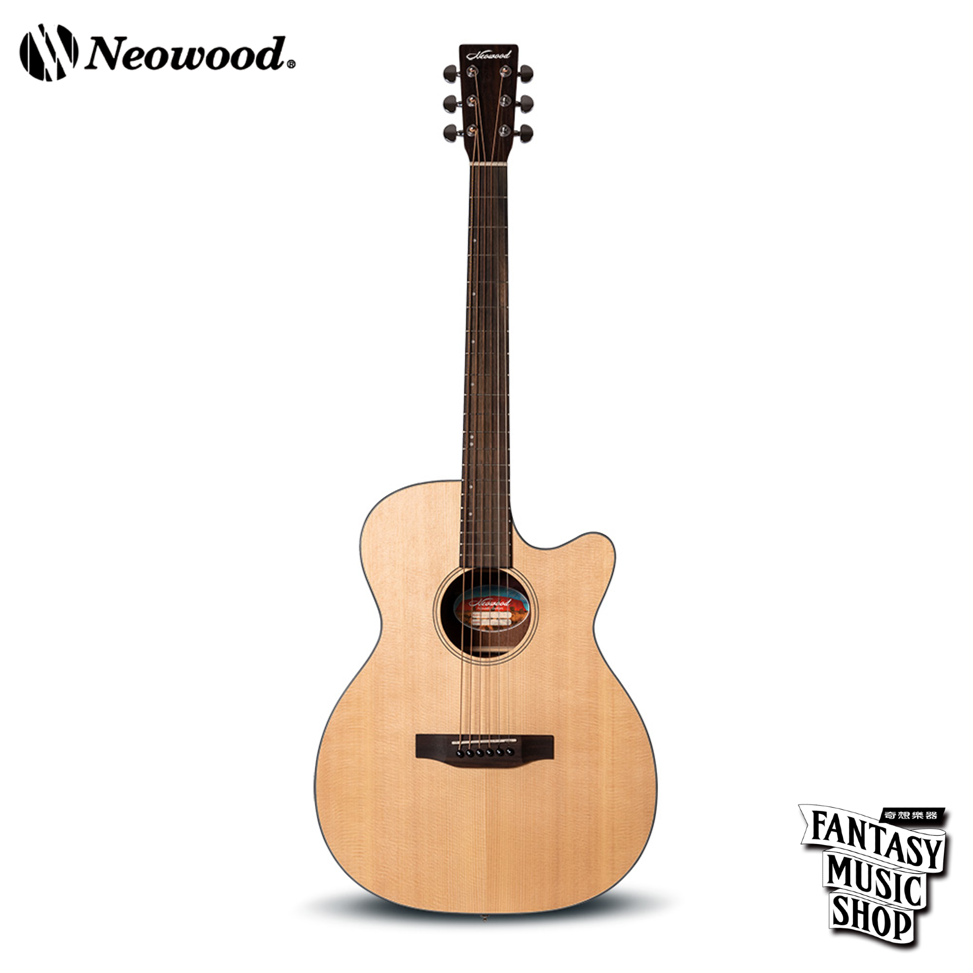 Neowood SOM-ZC 面單民謠吉他 入門款 — 三峽吉他 / Bass｜YA! 玩音樂