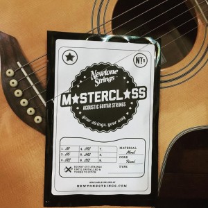 英國Newtone 雙繞 Double Wound 民謠吉他手工弦 | 三種規格