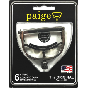 Paige Original Capo - (復古鎳銀色) 順手好用不傷琴復古式移調夾 | 美國製