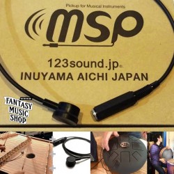 日本製 MSP 磁吸式 三明治免鑽孔拾音器 | 90%各式空心樂器隨裝即用