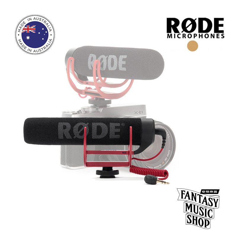 Rode RODE Videomic GO 機頂麥克風｜攝像機收音麥克風 — 三峽麥克風｜YA! 玩音樂