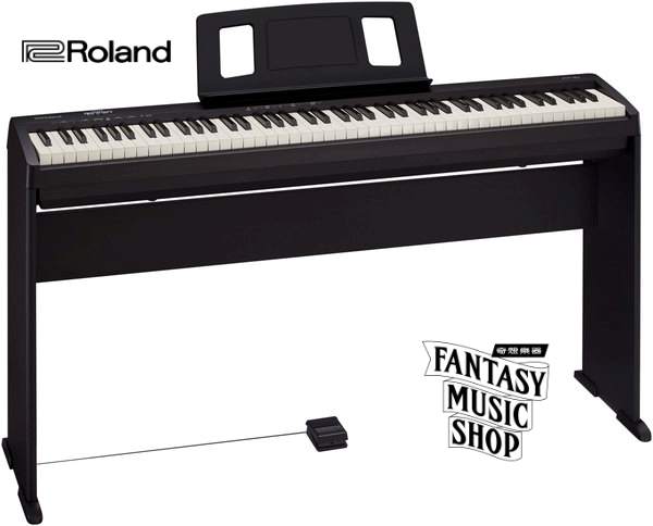 Roland Roland FP-10 數位鋼琴 黑色 整套 | 含腳架,琴椅,延音踏板