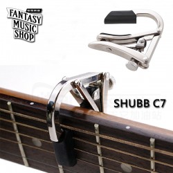 SHUBB C7 短款 滾輪式特殊移調夾 | 夾三弦