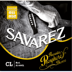 Savarez 法國經典民謠吉他弦 | 磷青銅 紅銅A140CL | 011-52