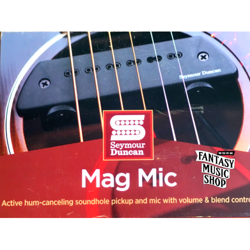Mag Mic SA6 響孔式/麥克風雙系統 民謠吉他拾音器 (主動式) | Seymour Duncan 