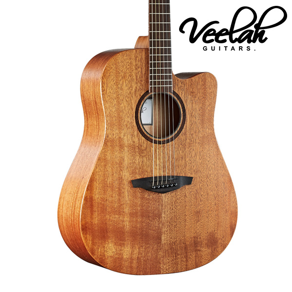 Veelah Veelah V1-DMC 缺角 面單板 民謠吉他 — 三峽吉他 / Bass