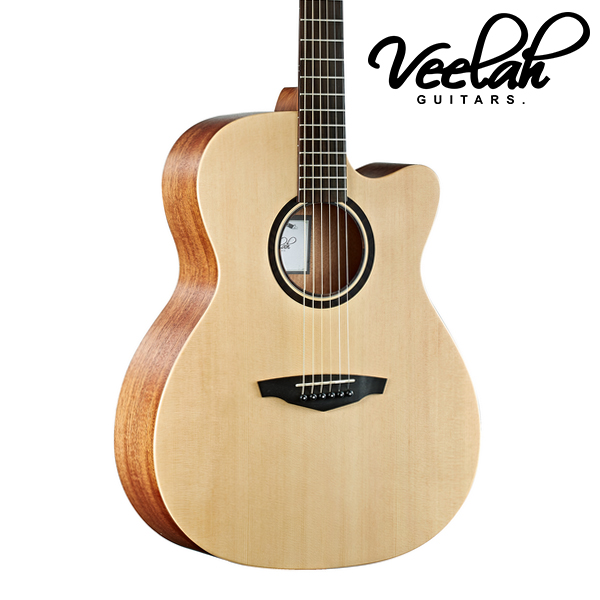 Veelah Veelah V1-OMC 缺角 面單板 民謠吉他 — 三峽吉他 / Bass