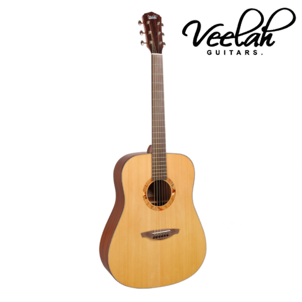 Veelah Veelah V2-D 面單板 亮面漆 民謠吉他 — 三峽吉他 / Bass