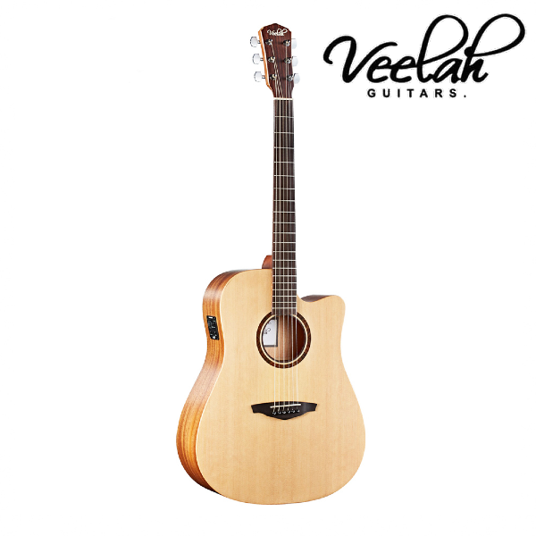 Veelah Veelah V3-DCE 面單板民謠吉他 — 三峽吉他 / Bass
