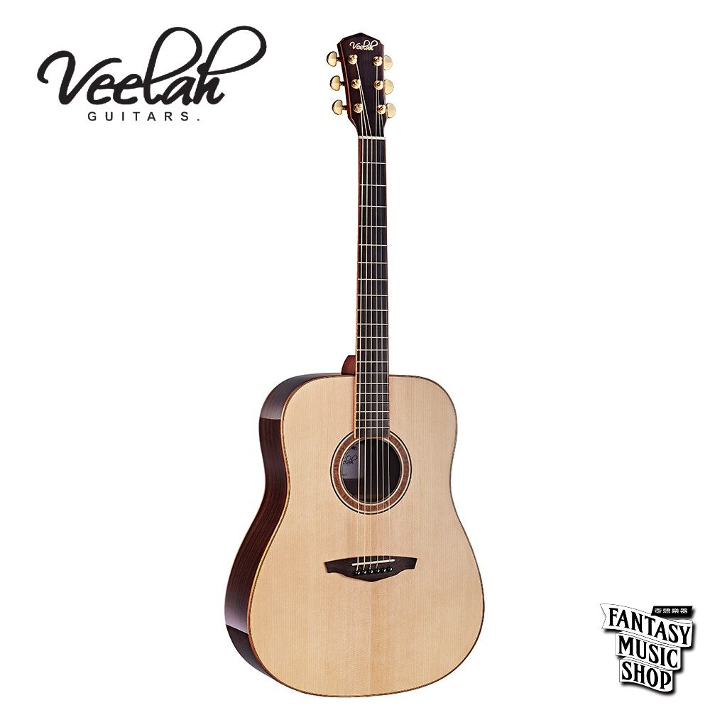 Veelah Veelah V5-D 面單板民謠吉他 — 三峽吉他 / Bass
