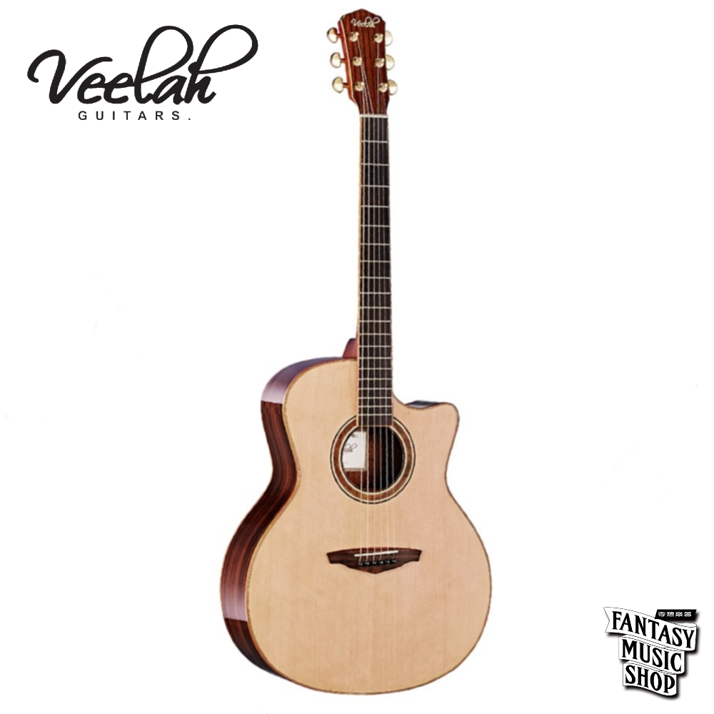 Veelah Veelah V5-GAC 面單板民謠吉他 — 三峽吉他 / Bass