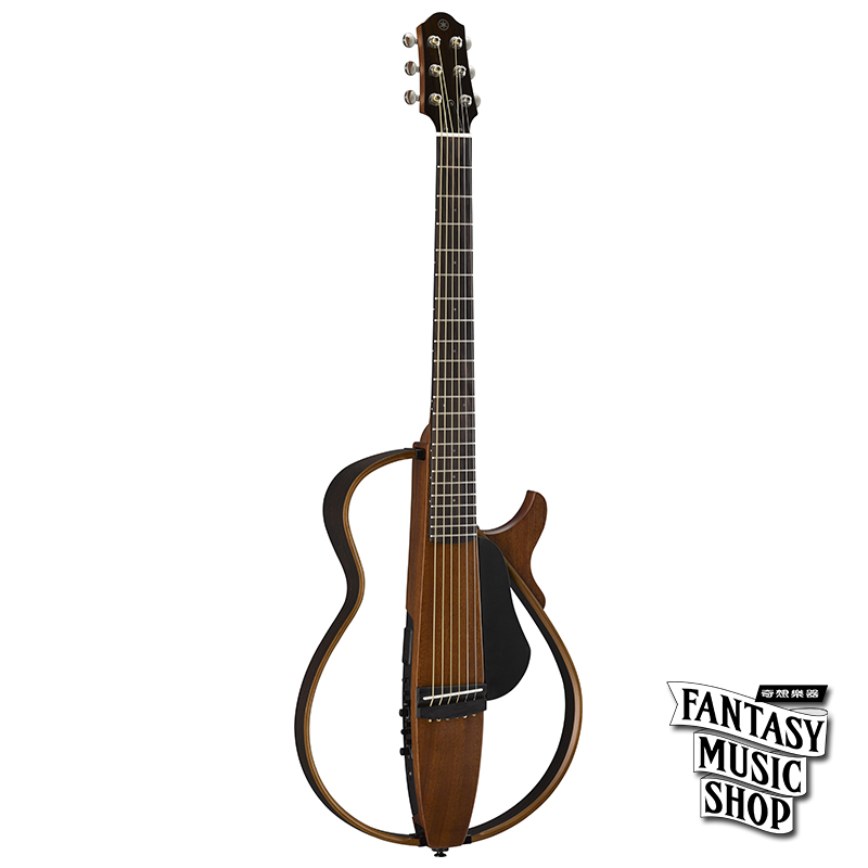 Yamaha YAMAHA山葉 SLG200SNT 靜音民謠吉他 (原木色) | 二代內建SRT系統 — 三峽吉他 / Bass｜YA! 玩音樂